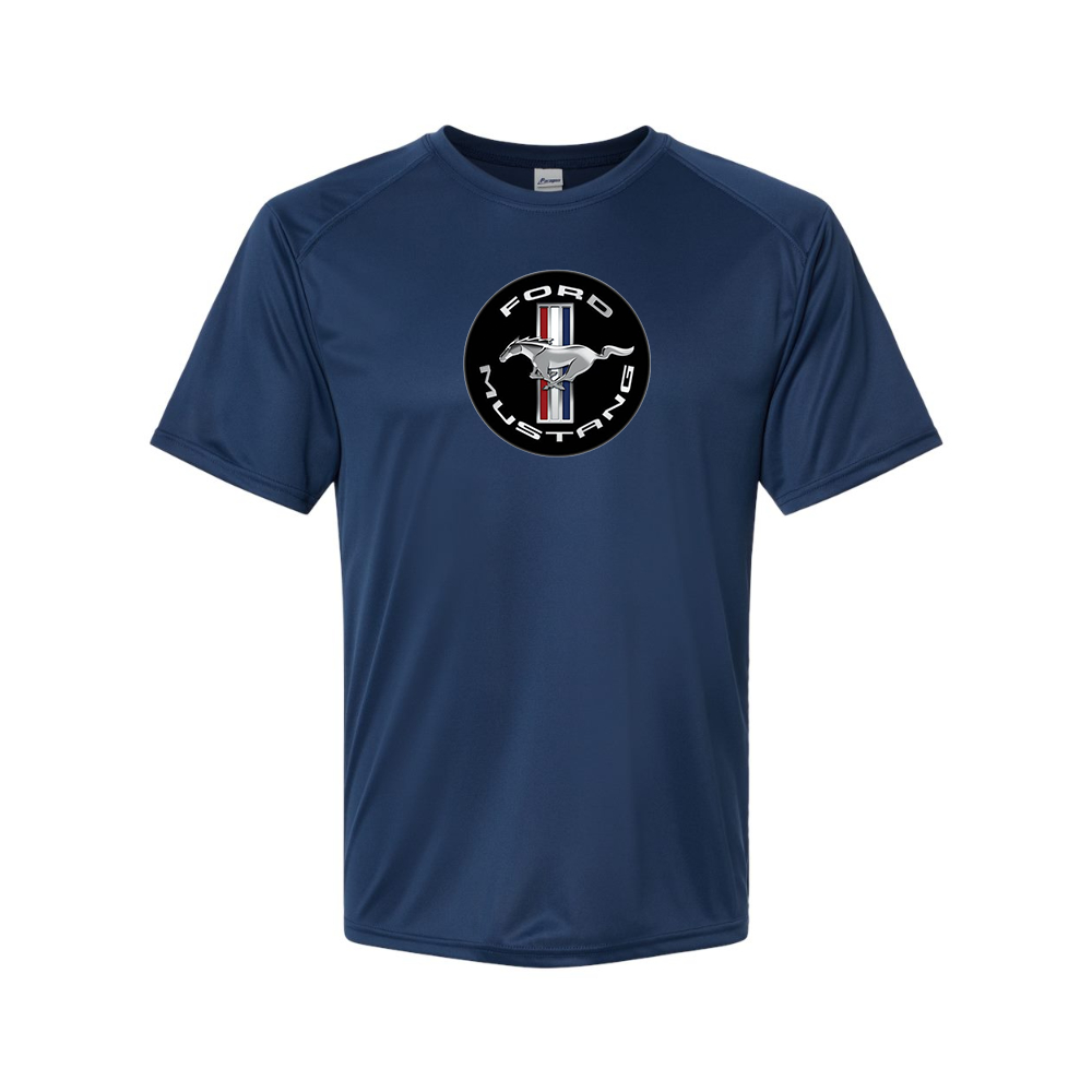 Youth Kids Ford Mustang Motorsport Car Polyester T-Shirt