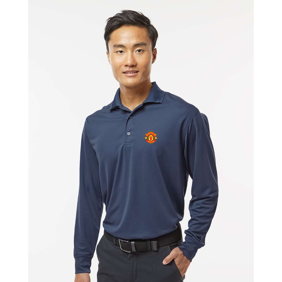 Men's  Manchester United Soccer - Paragon - Prescott Long Sleeve Polo - 110
