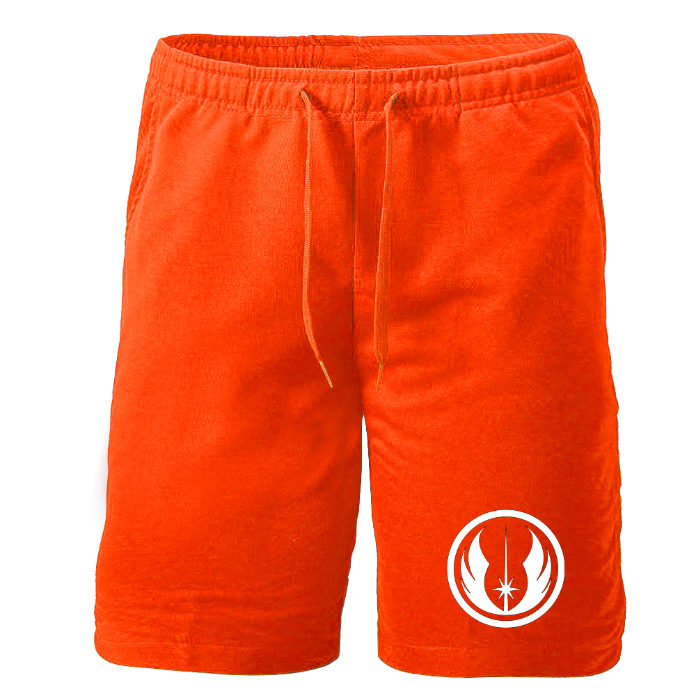 Men's Jedi Star Wars Movie Athletic Fleece Shorts