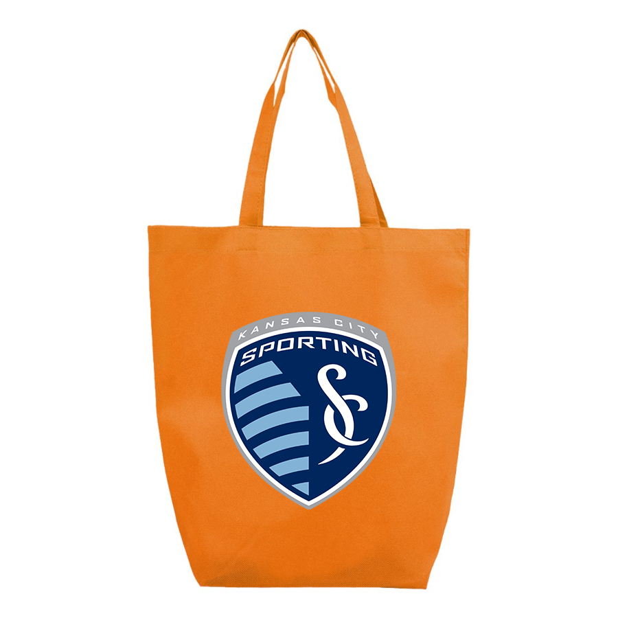 Sporting Kansas City FC  -  Q-Tees - Non-Woven Gusset Bottom Tote - Q1251