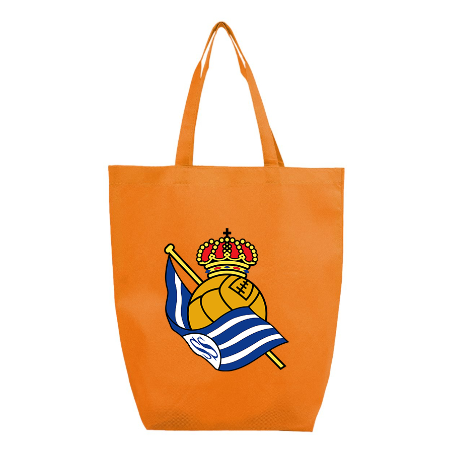 Real Sociedad FC  -  Q-Tees - Non-Woven Gusset Bottom Tote - Q1251