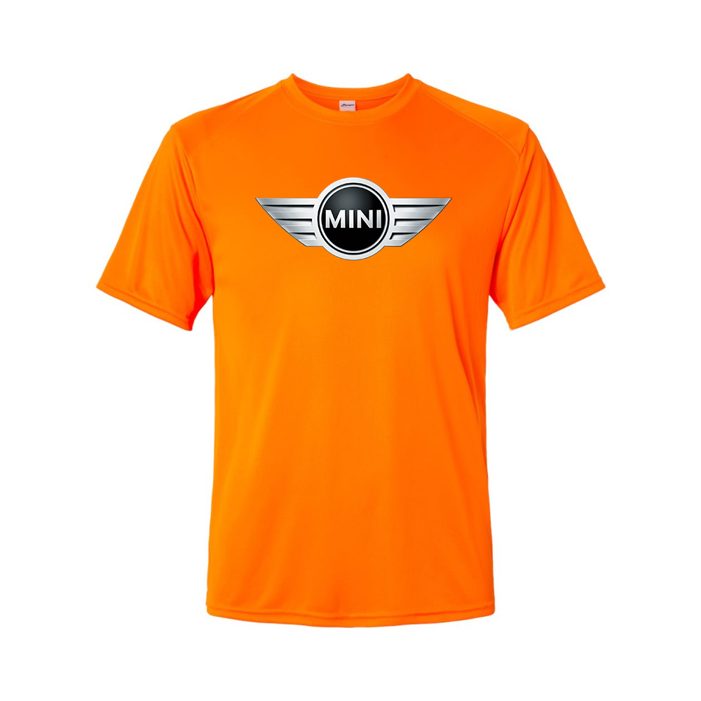 Men’s Mini Cooper Car Polyester T-Shirt