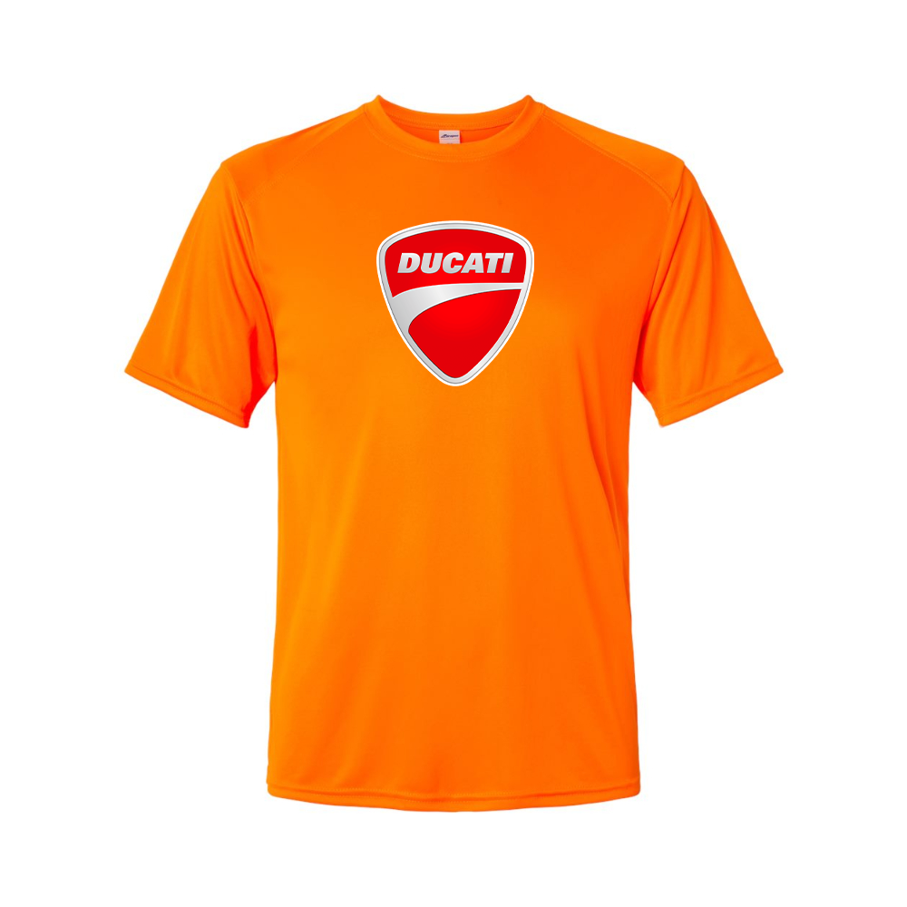 Youth Kids Ducati Motorcycle Polyester T-Shirt
