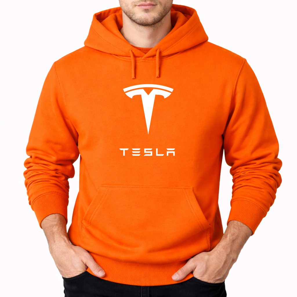 Men’s Tesla Motorsports Car Pullover Hoodie