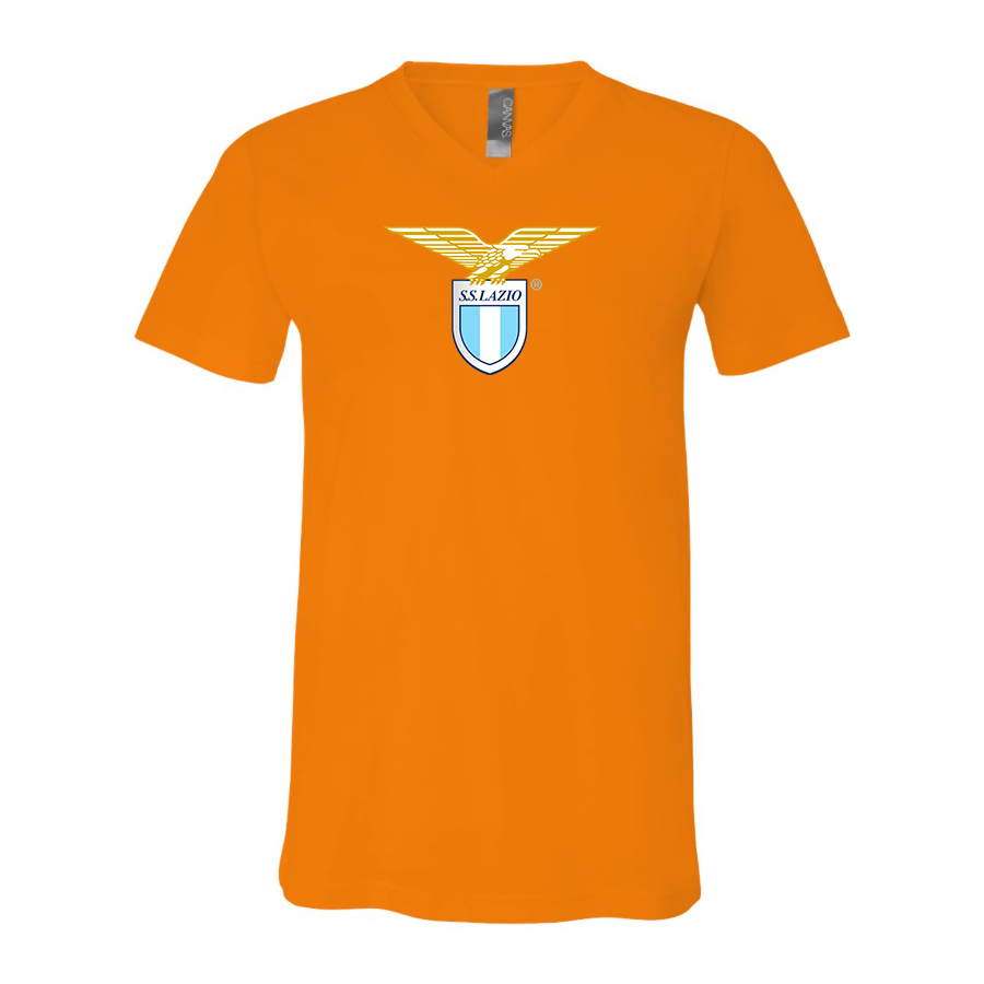 Men’s Lazio FC - BELLA + CANVAS - Jersey V-Neck Tee - 3005