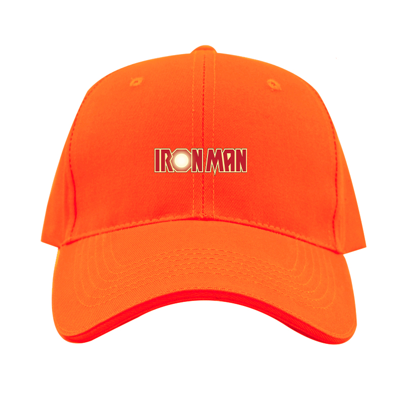 Iron Man Marvel Superhero Dad Baseball Cap Hat