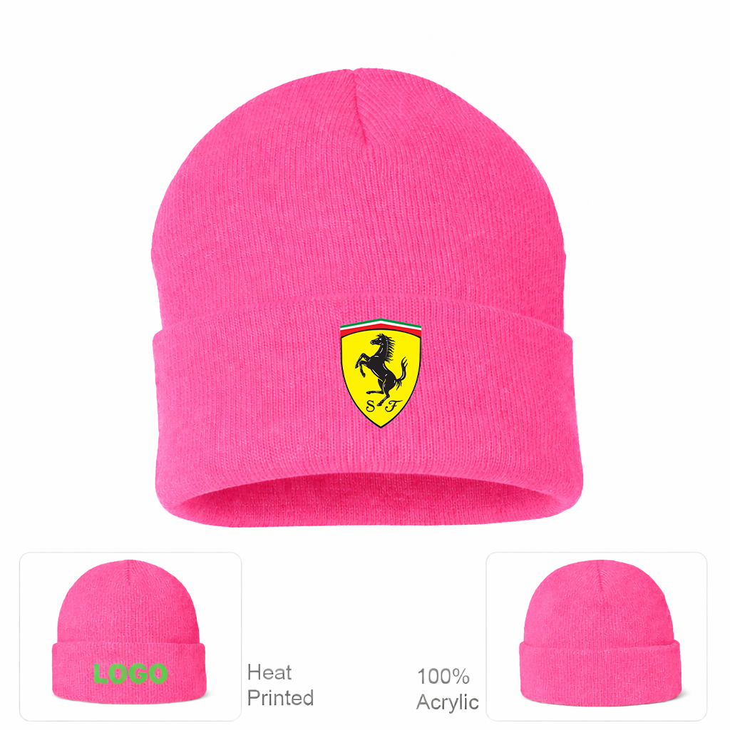 Ferrari Motorsport  Car Beanie Hat