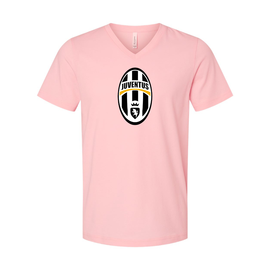 Men’s Juventus Football Club Classic - BELLA + CANVAS - Jersey V-Neck Tee - 3005