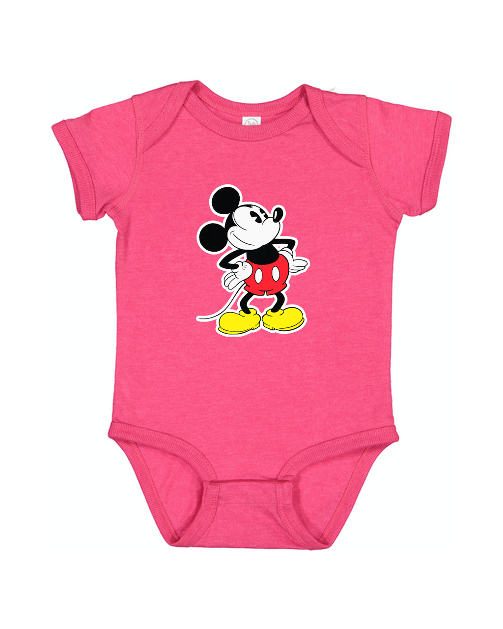 Mickey Mouse Cartoon Baby Romper Onesie