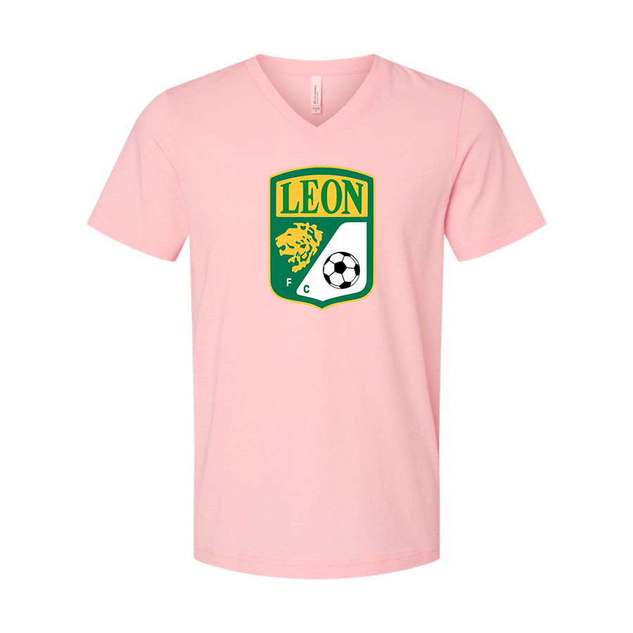 Men’s  Leon FC - BELLA + CANVAS - Jersey V-Neck Tee - 3005 (Copy)