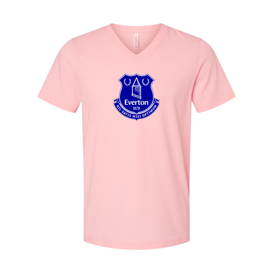 Men’s Everton FC - BELLA + CANVAS - Jersey V-Neck Tee - 3005