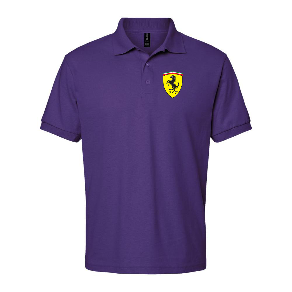 Men’s Ferrari Motorsport Car Dry Blend Polo