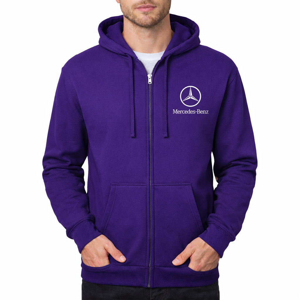 Men’s Mercedes-Benz Luxury Car Zipper Hoodie