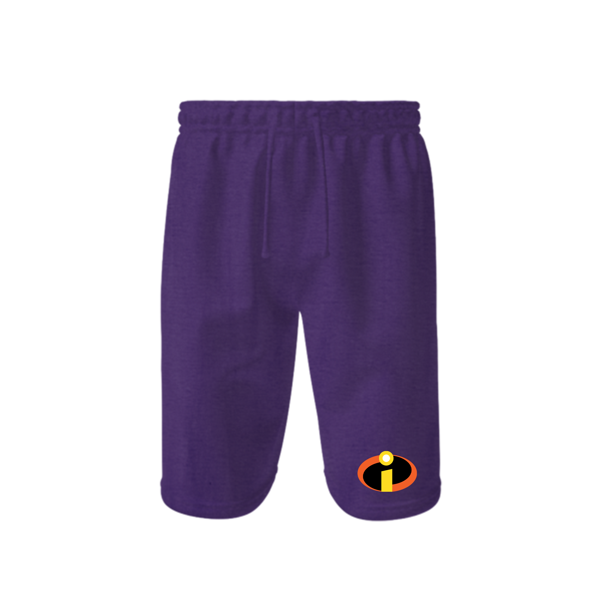 Men's The Incredibles Cartoon Athletic Fleece Shorts