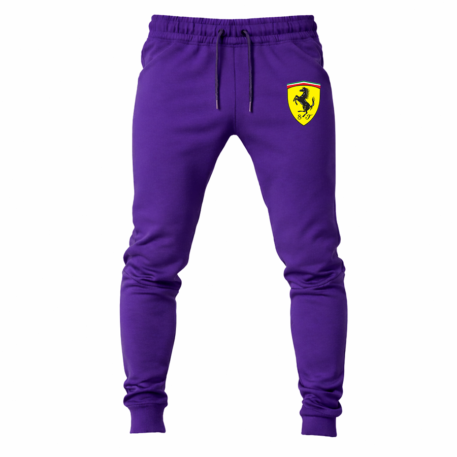 Men’s Ferrari Motorsport Car Joggers Sweatpants