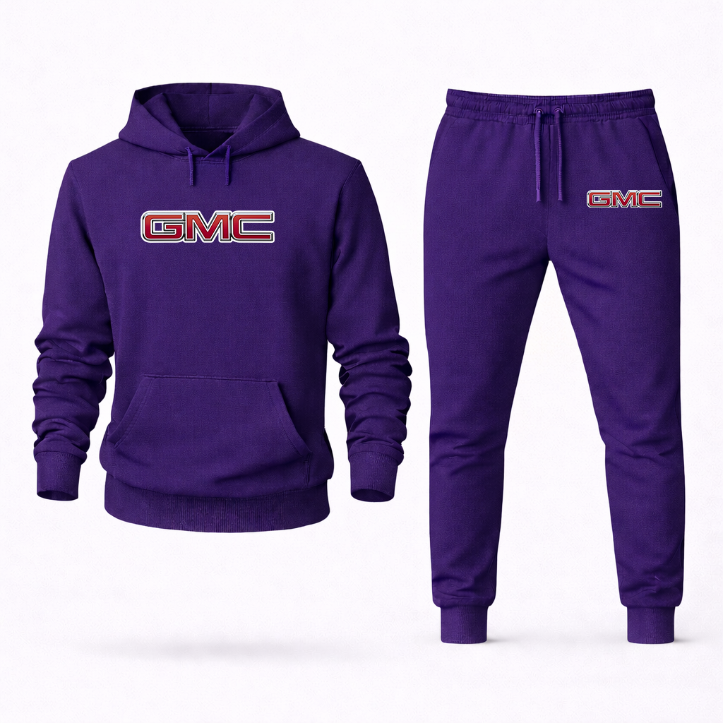 Men’s GMC Car Hoodie Joggers Set