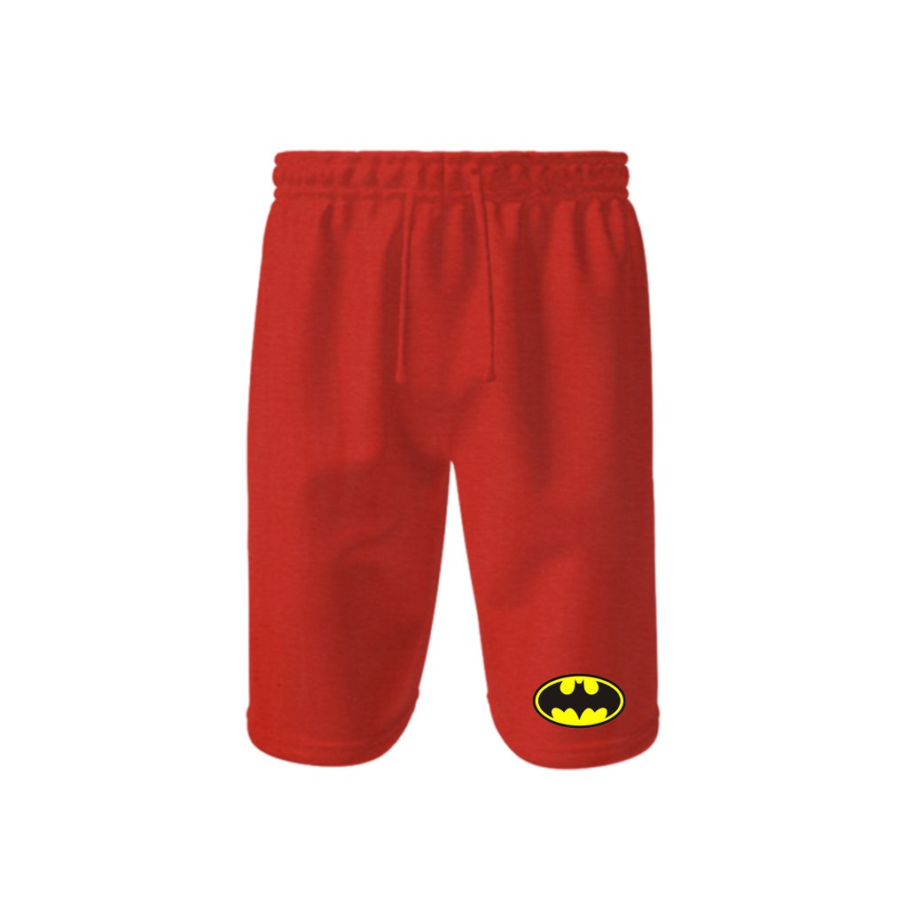 Men's DC Comics Batman Superhero Athletic Fleece Shorts
