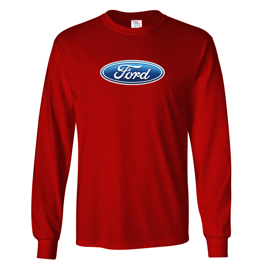 Men’s Ford Car Long Sleeve T-Shirt