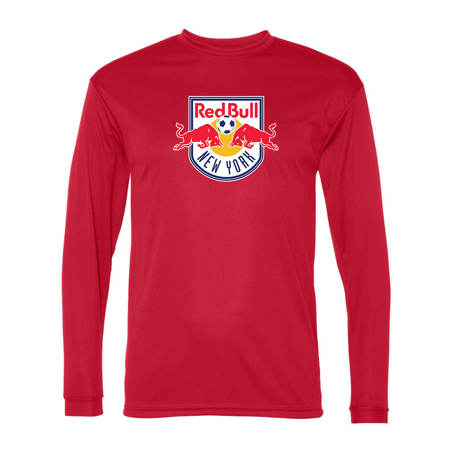 Men’s  New York Red Bulls FC - C2 Sport - Performance Long Sleeve T-Shirt - 5104