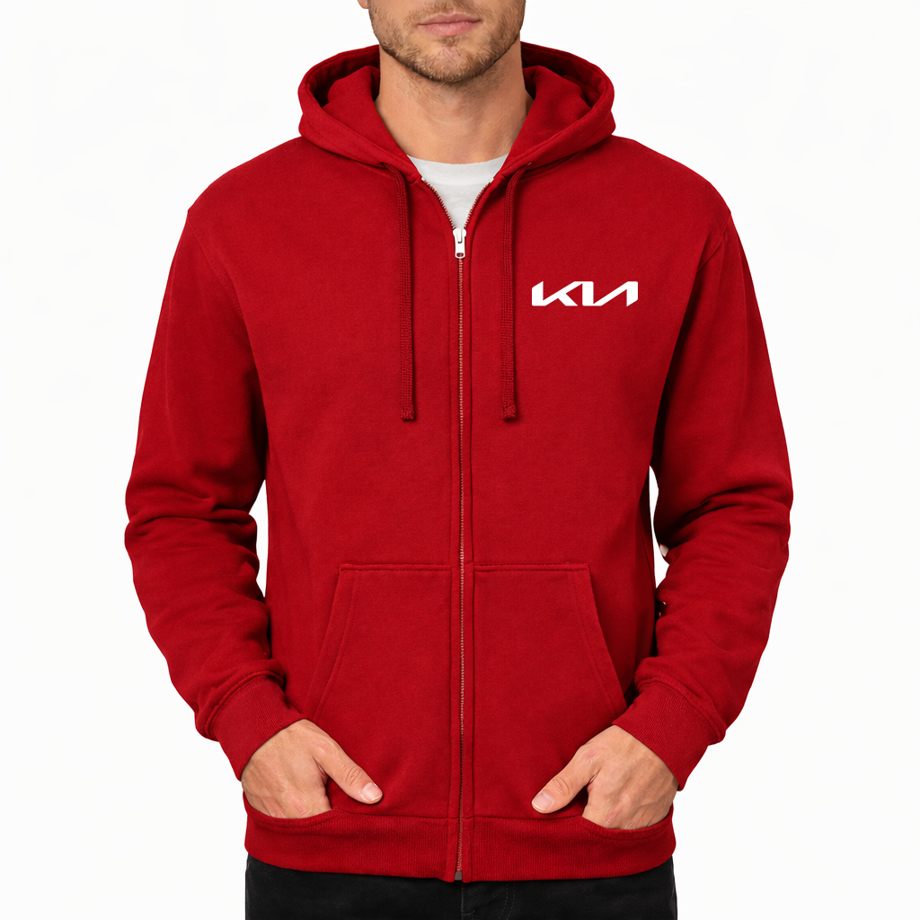 Men’s Kia Car Zipper Hoodie