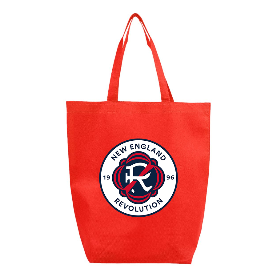New England Revolution FC  - Q-Tees - Non-Woven Gusset Bottom Tote - Q1251