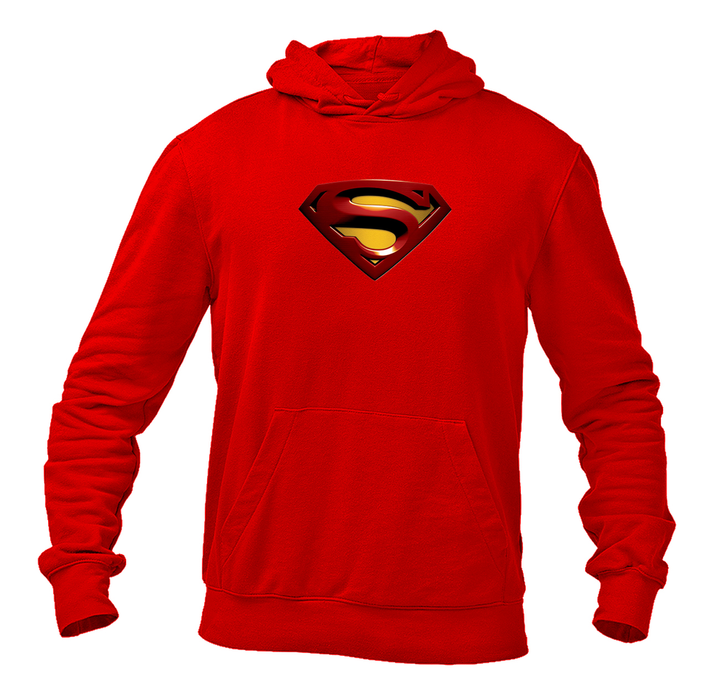 Men's Superman Superhero Pullover Hoodie
