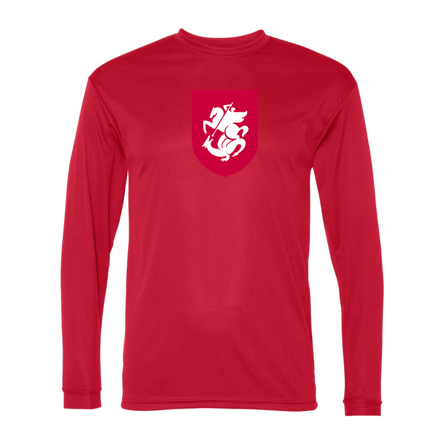 Men’s Georgia National Soccer Team - C2 Sport - Performance Long Sleeve T-Shirt - 5104