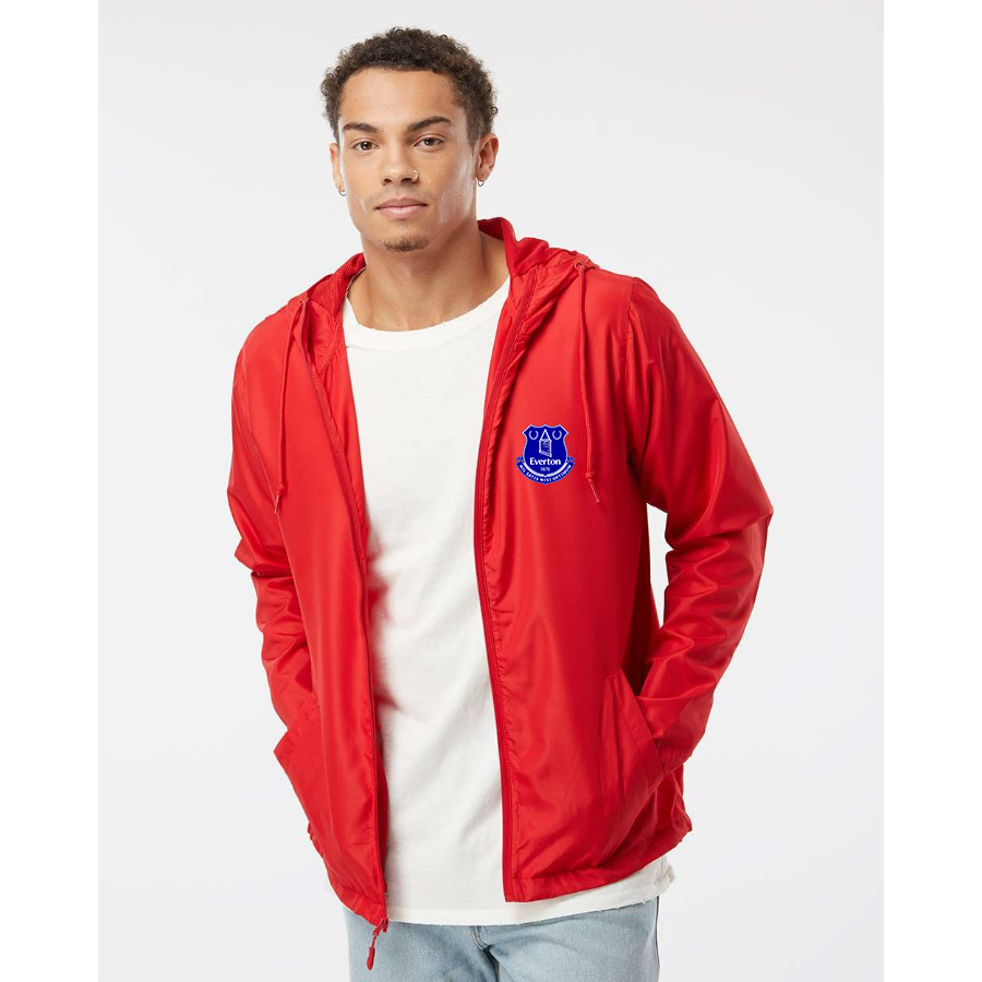 Men’s Everton FC - Independent Trading Co. - Lightweight Windbreaker Full-Zip Jacket - EXP54LWZ
