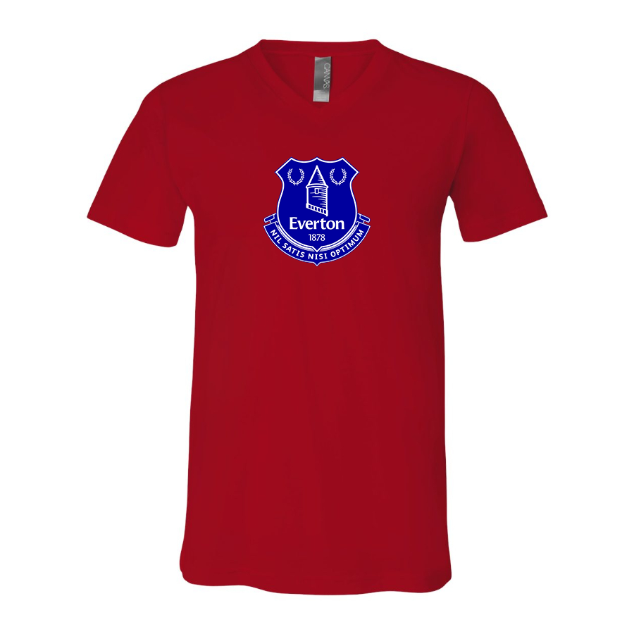 Men’s Everton FC - BELLA + CANVAS - Jersey V-Neck Tee - 3005