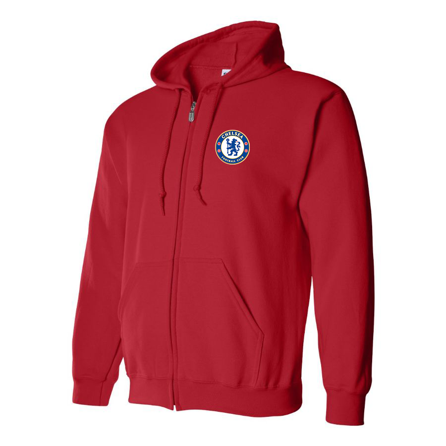 Men's Chelsea Soccer Zipper Hoodie
