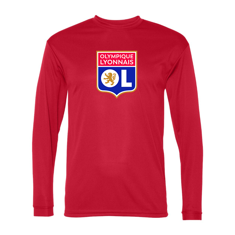 Men’s Olympique Lyonnais FC - C2 Sport - Performance Long Sleeve T-Shirt - 5104
