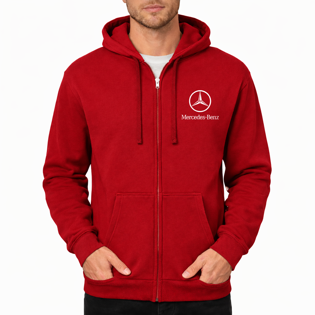 Men’s Mercedes-Benz Luxury Car Zipper Hoodie