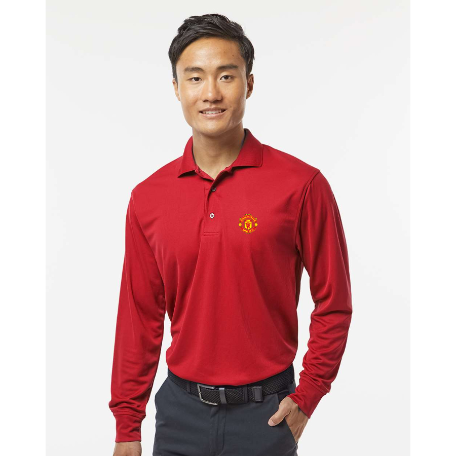 Men's  Manchester United Soccer - Paragon - Prescott Long Sleeve Polo - 110