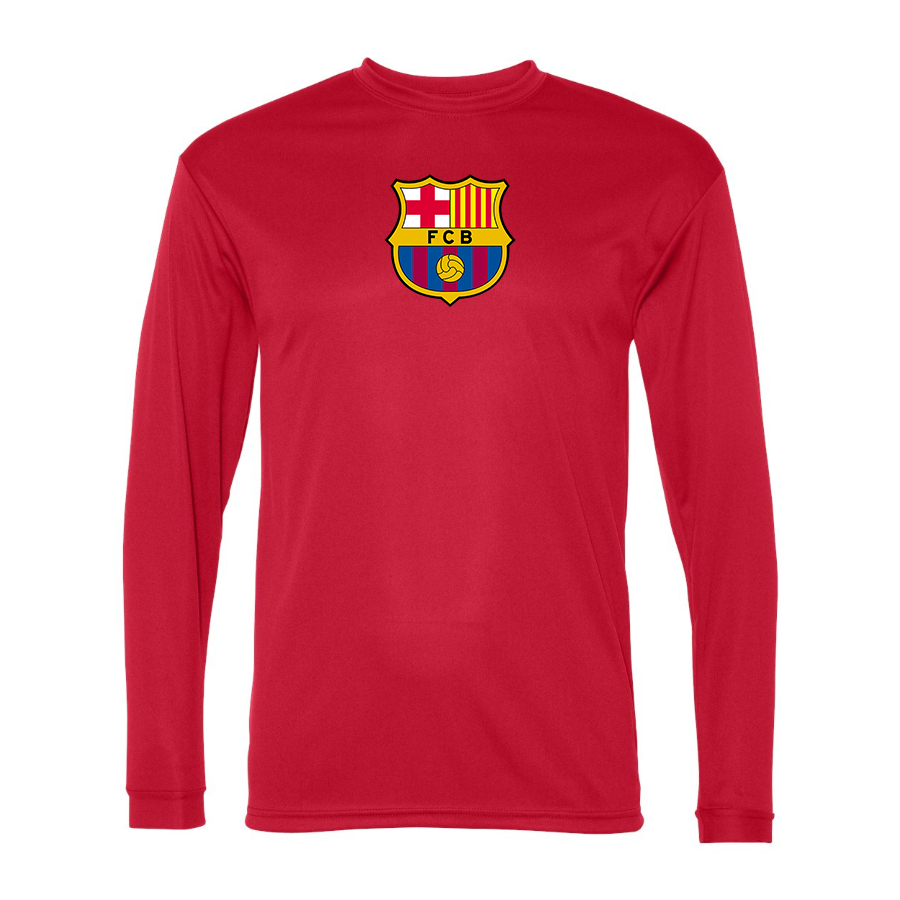 Men’s  F.C. Barcelona Soccer - C2 Sport - Performance Long Sleeve T-Shirt - 5104