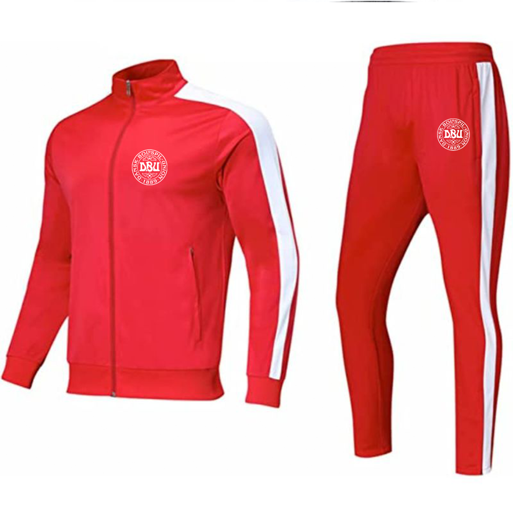 Men's Denmark Soccer Logo Dri-Fit TrackSuit