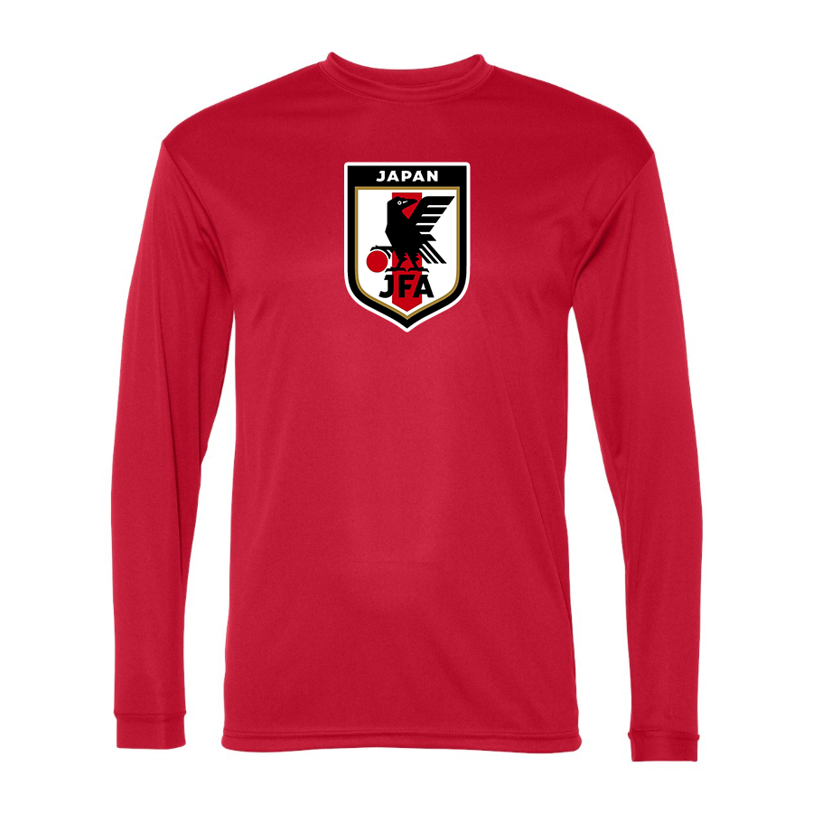 Men’s  Japan National Soccer Team - C2 Sport - Performance Long Sleeve T-Shirt - 5104