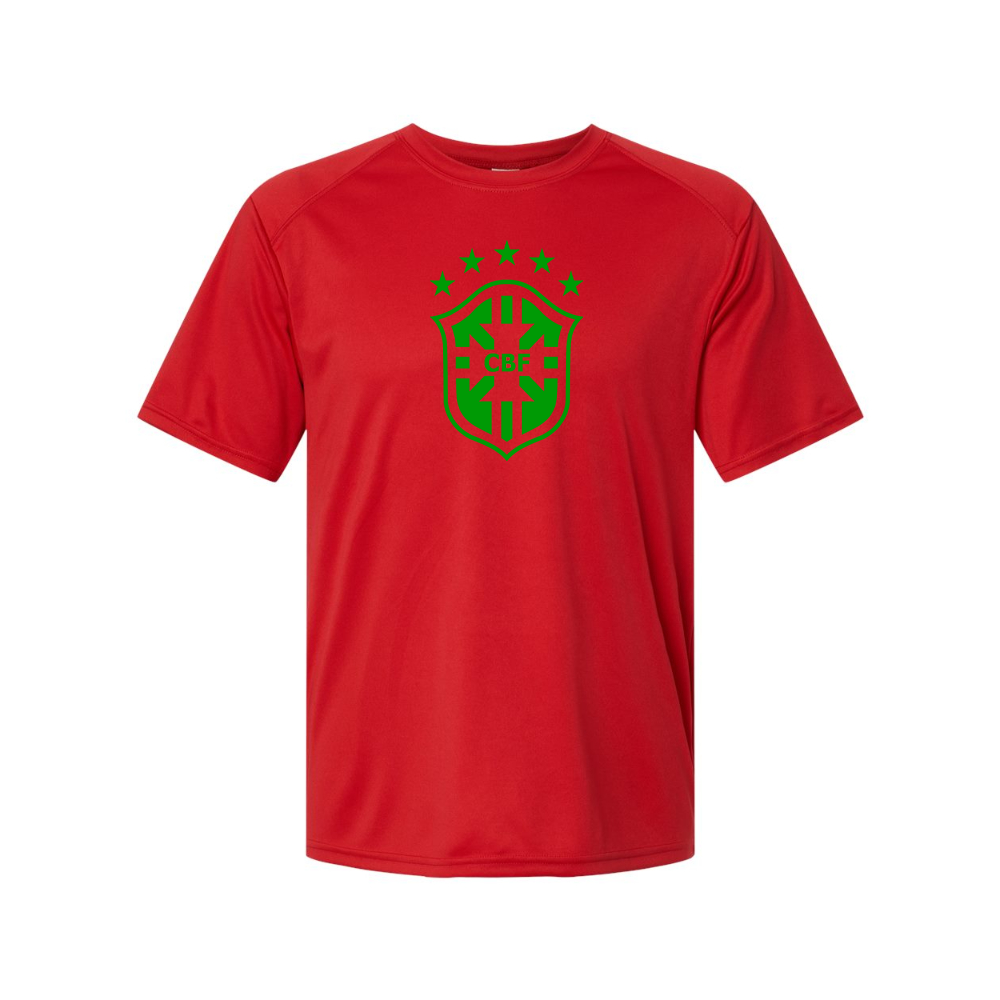 Men's Brazil Soccer Polyester T-Shirt