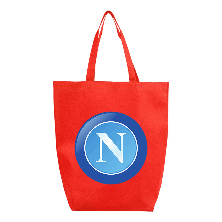 Napoli FC  - Q-Tees - Non-Woven Gusset Bottom Tote - Q1251