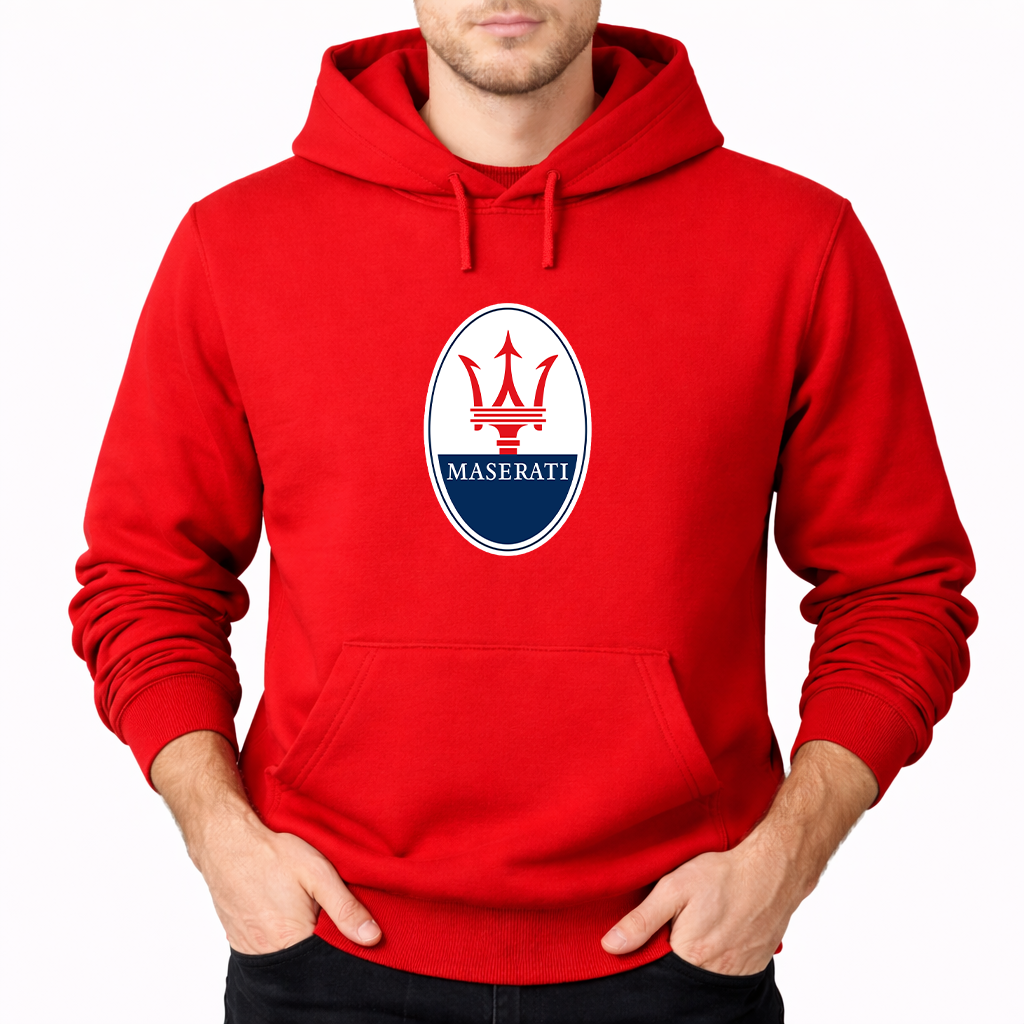 Men's Maserati Car Pullover Hoodie