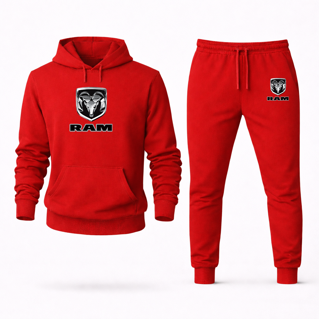 Men’s Ram Truck Logo Hoodie Joggers Set