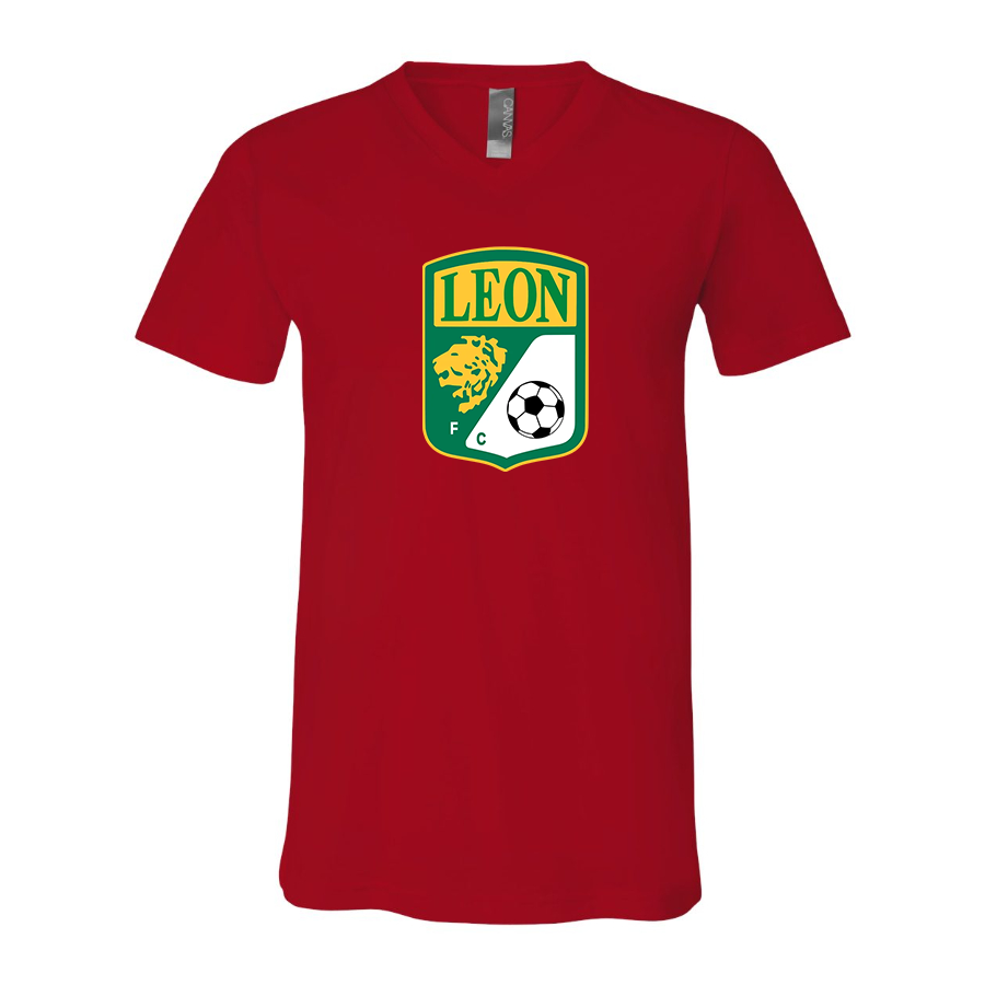 Men’s  Leon FC - BELLA + CANVAS - Jersey V-Neck Tee - 3005 (Copy)