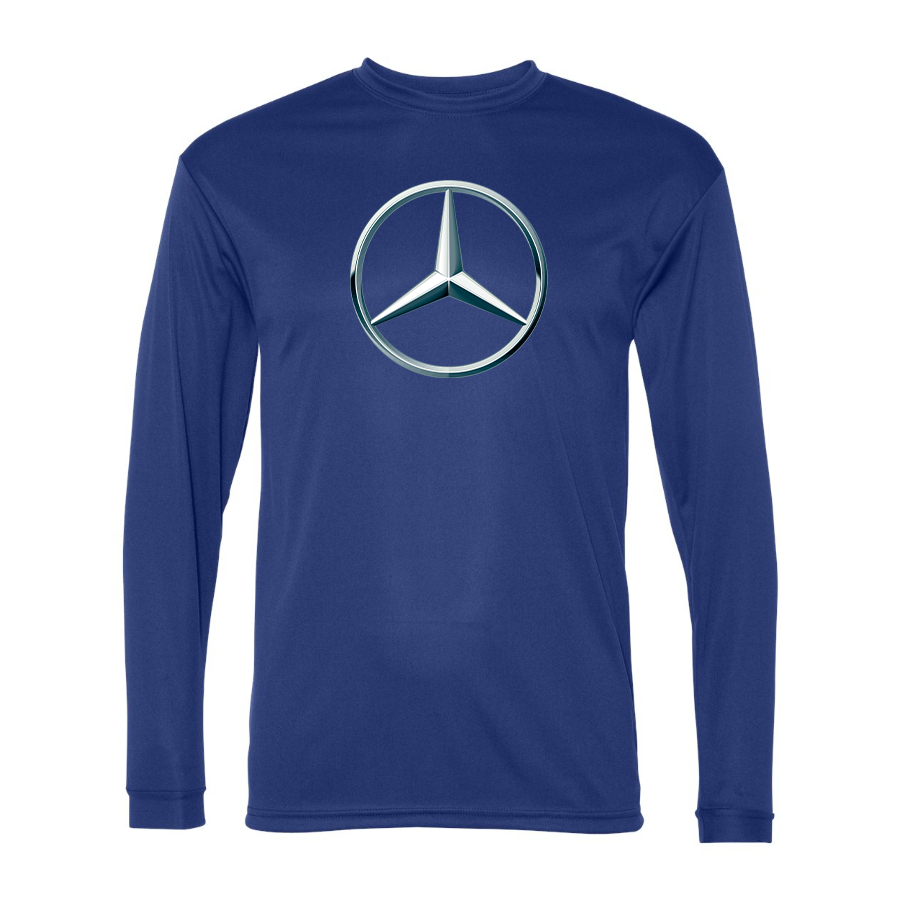 Men's Mercedes-Benz Car NEW -  Polyester Long Sleeve T-Shirt