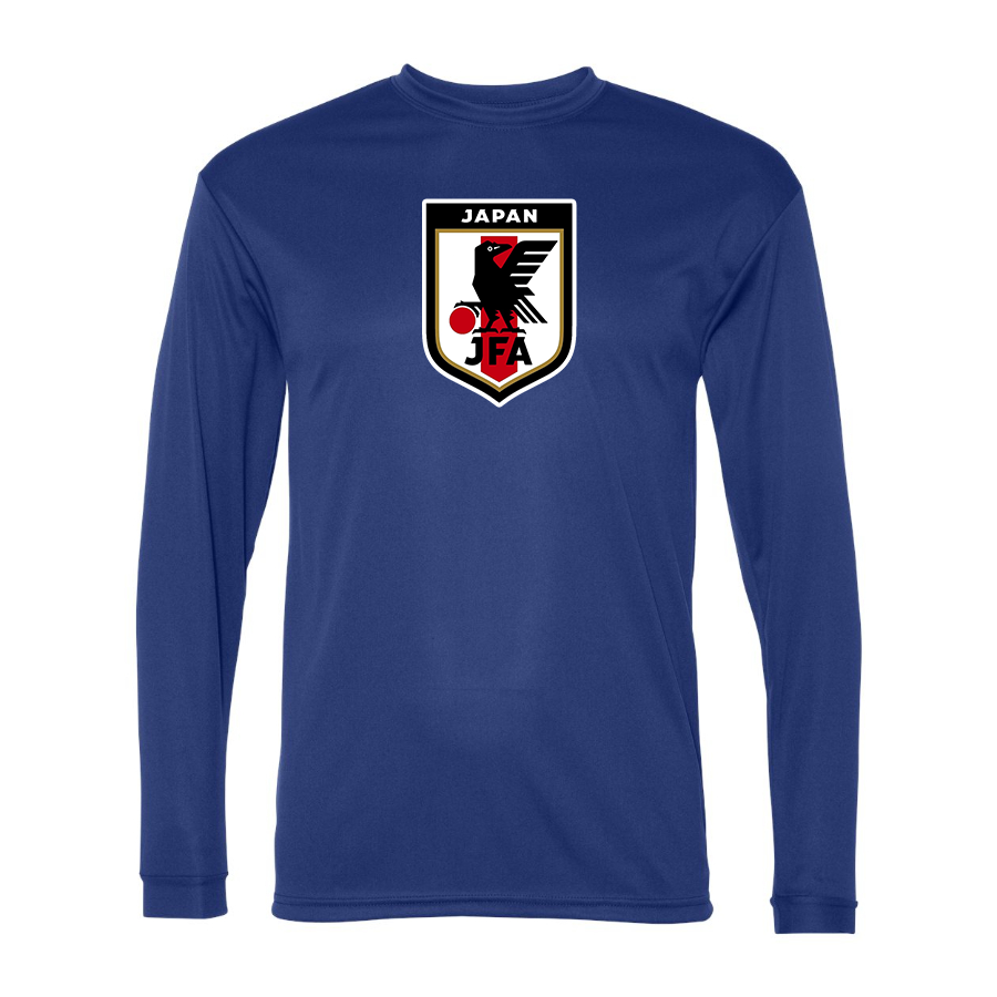 Men’s  Japan National Soccer Team - C2 Sport - Performance Long Sleeve T-Shirt - 5104