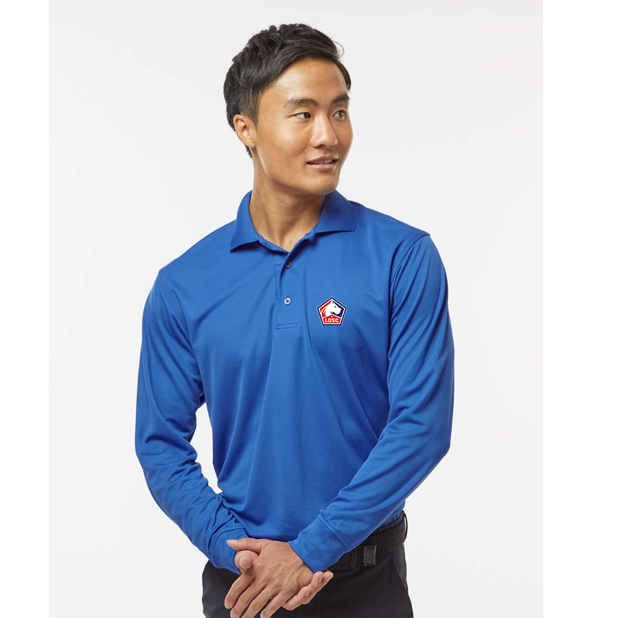 Men's  Lille Olympique FC - Paragon - Prescott Long Sleeve Polo - 110
