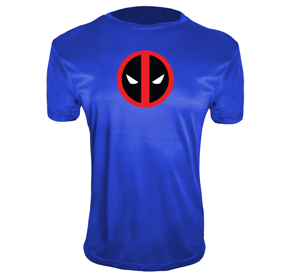 Youth Kids Deadpool Marvel Superhero Polyester T-Shirt