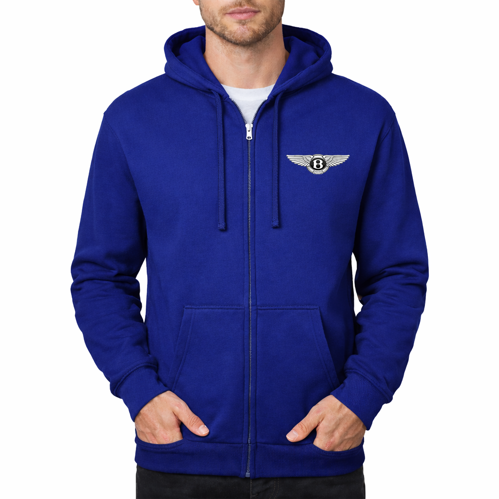 Men’s Bentley Motorsports Car Zipper Hoodie