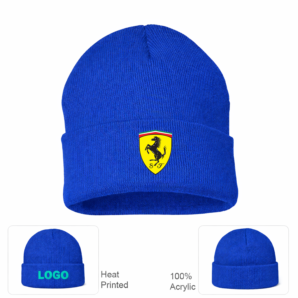 Ferrari Motorsport  Car Beanie Hat