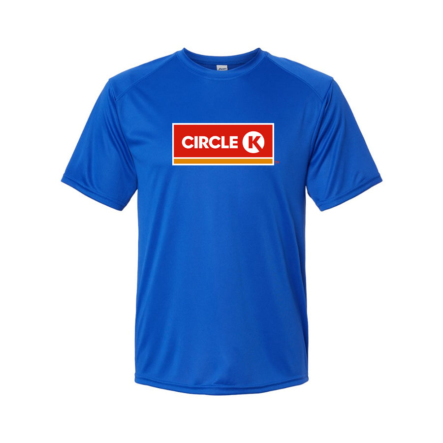 Men's Circle K Gas Station  Polyester T-Shirt