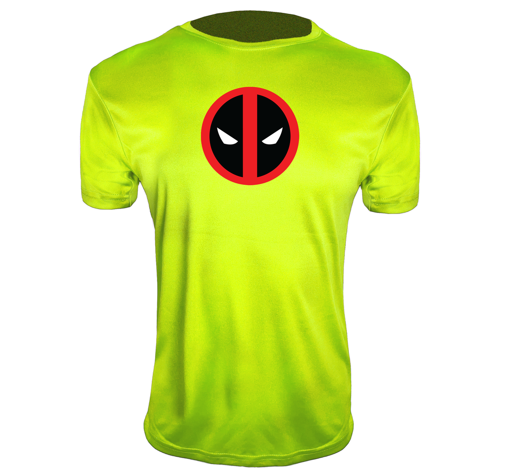 Youth Kids Deadpool Marvel Superhero Polyester T-Shirt
