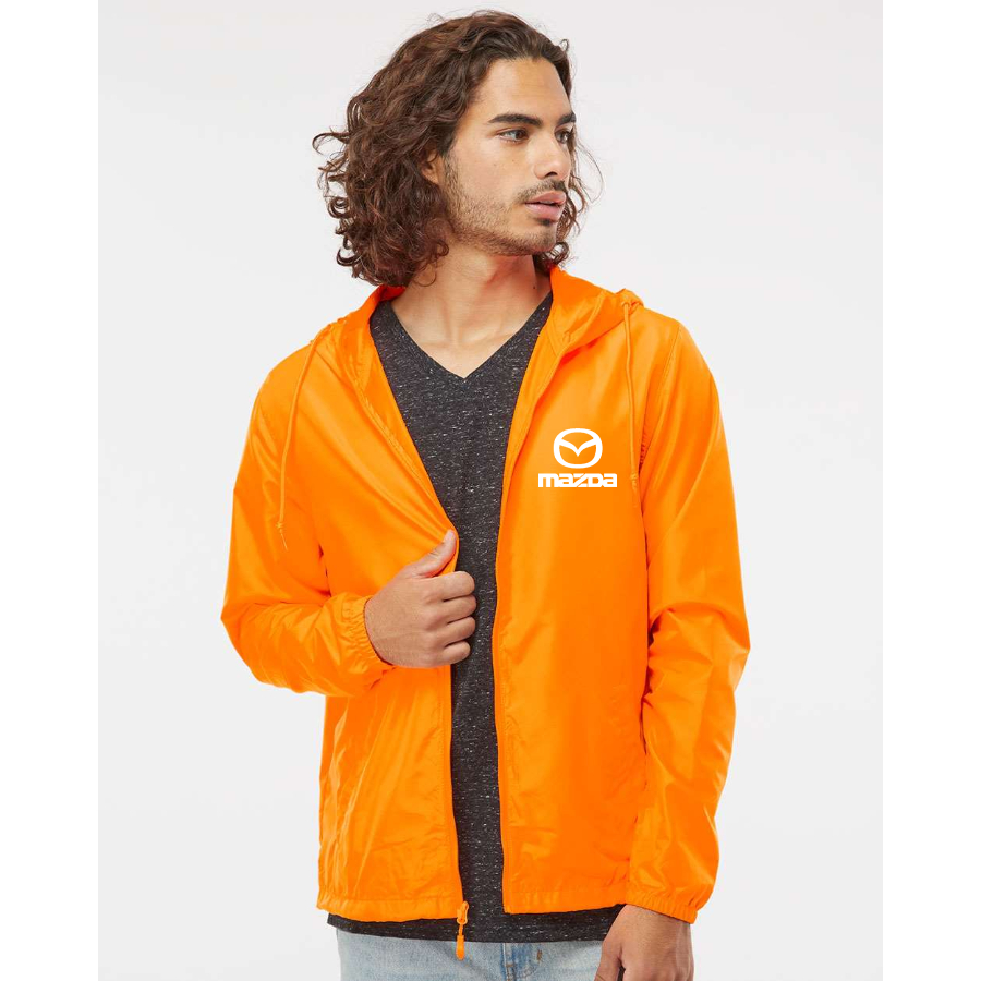 Men’s Mazda Car - Independent Trading Co. - Lightweight Windbreaker Full-Zip Jacket - EXP54LWZ